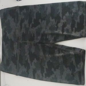 Black and gray bike shorts